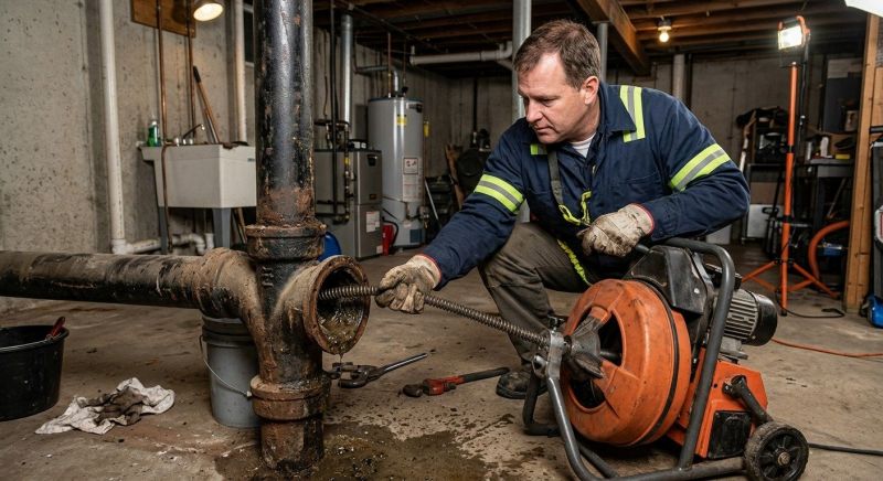 Clogged Pipe Repair in Columbus, OH