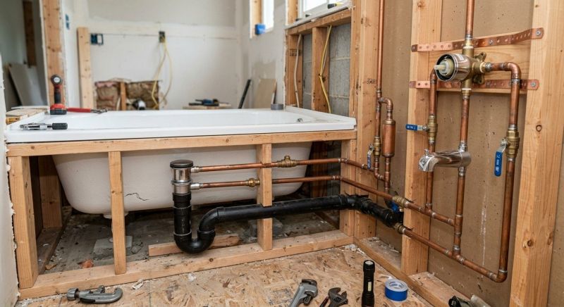 Oversized Bathtub Installation in Doylestown, PA