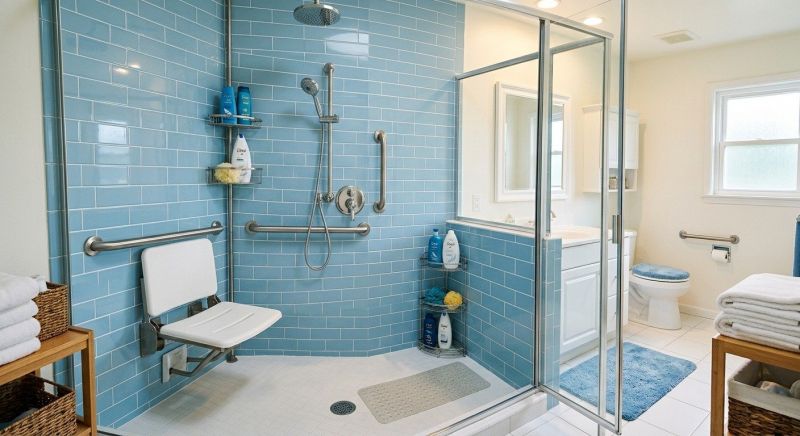 Senior Shower Installation in West Chester, PA