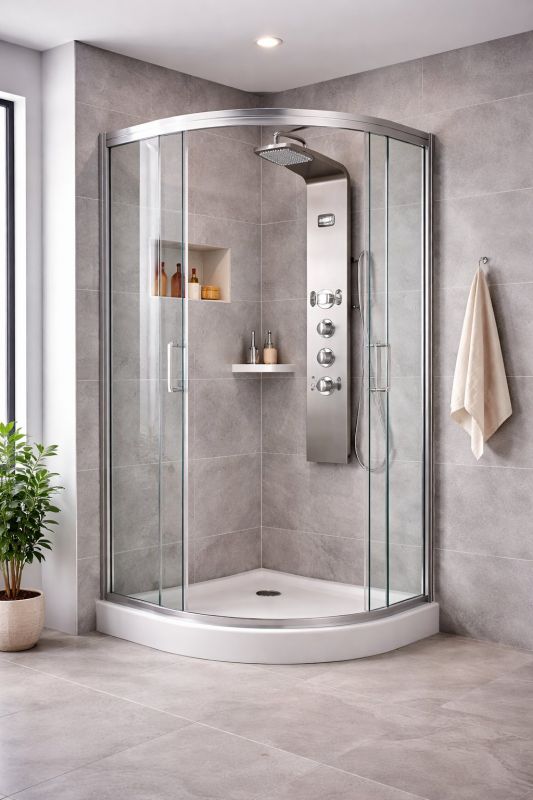 Shower Stall Installation in Portland, ME